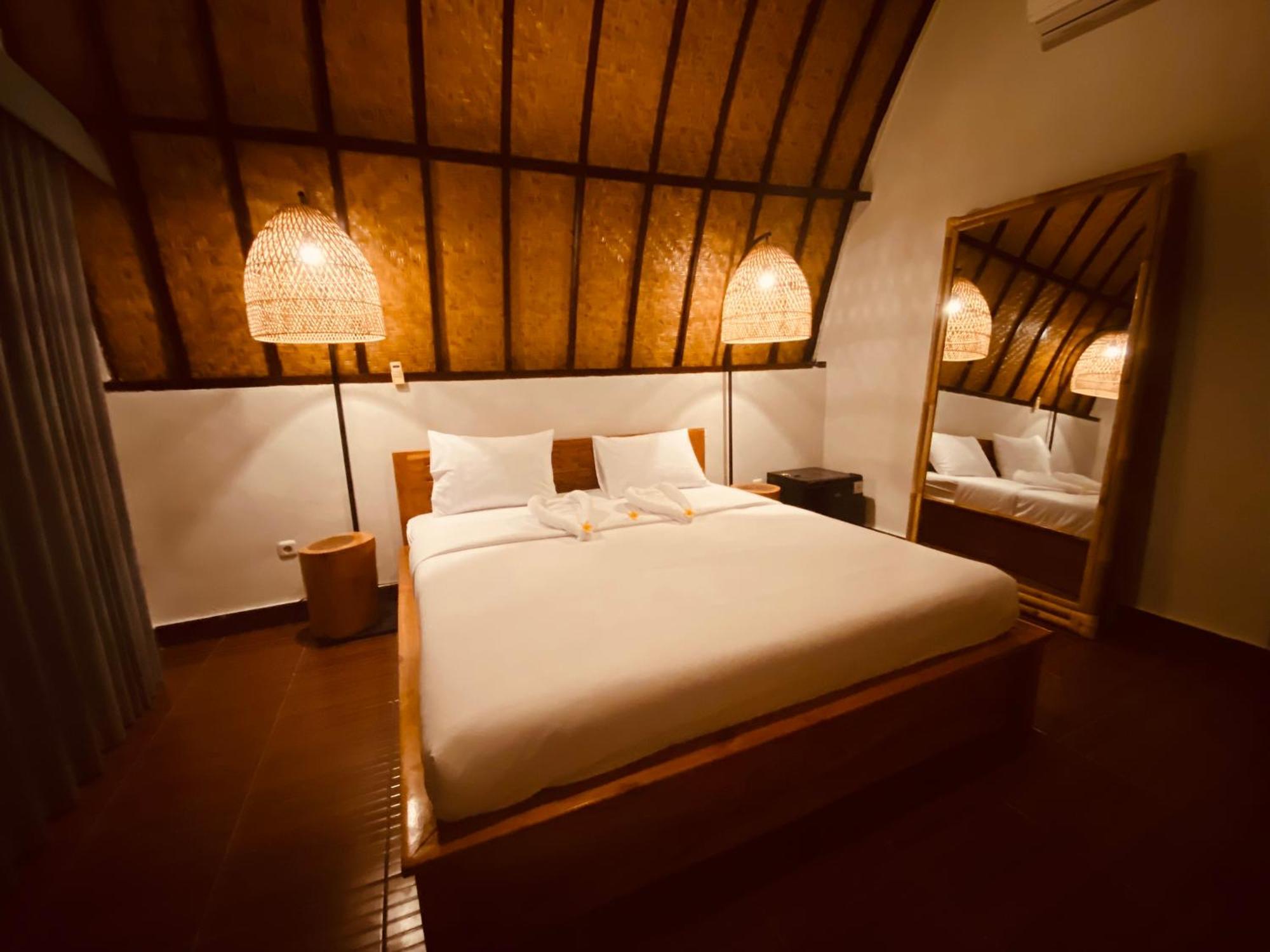Pink Flamingo Hotel Gili Air Bagian luar foto