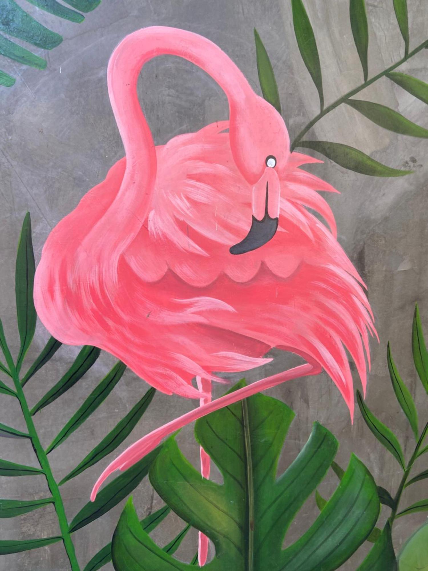 Pink Flamingo Hotel Gili Air Bagian luar foto