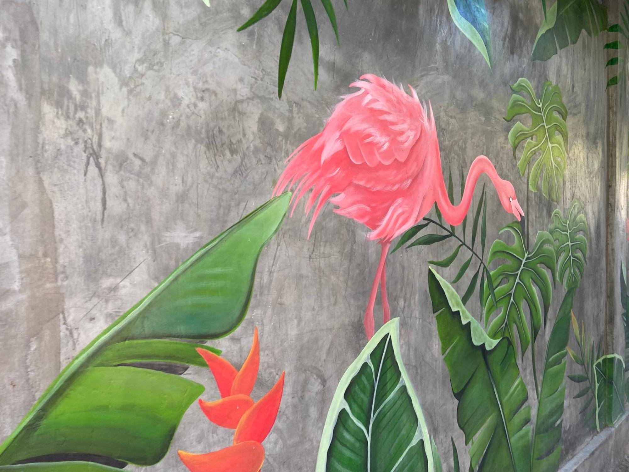 Pink Flamingo Hotel Gili Air Bagian luar foto